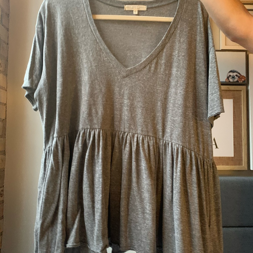 Peplum shirt